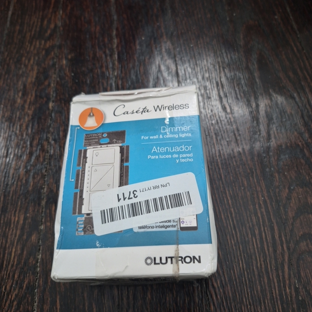 Lutron PD-6WCL-WH Wireless In-Wall Smart Dimmer Switch - White - USED - L2